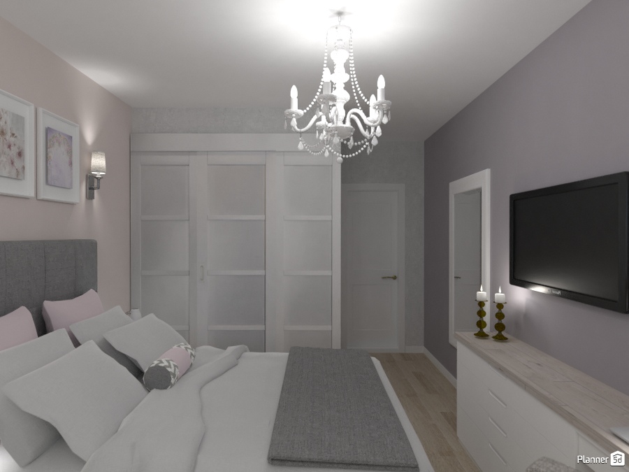 Спальня с мини-гардеробной #2189042 by Elena Strenova