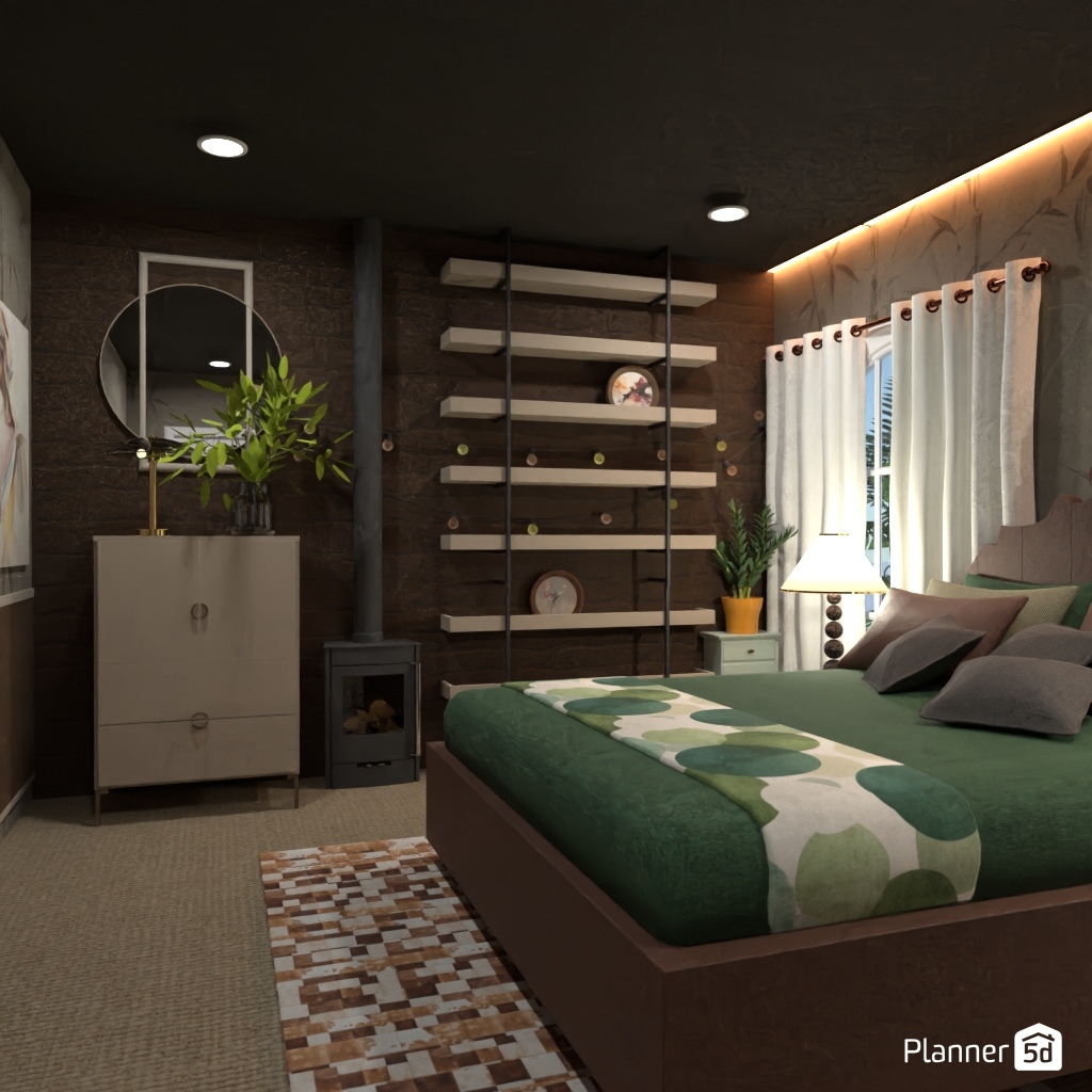 Quarto de dia chuvoso #30536008 by Editors Choice