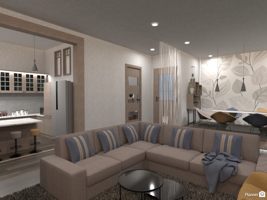 Soggiorno openspace #5413901 by Ely Bnd