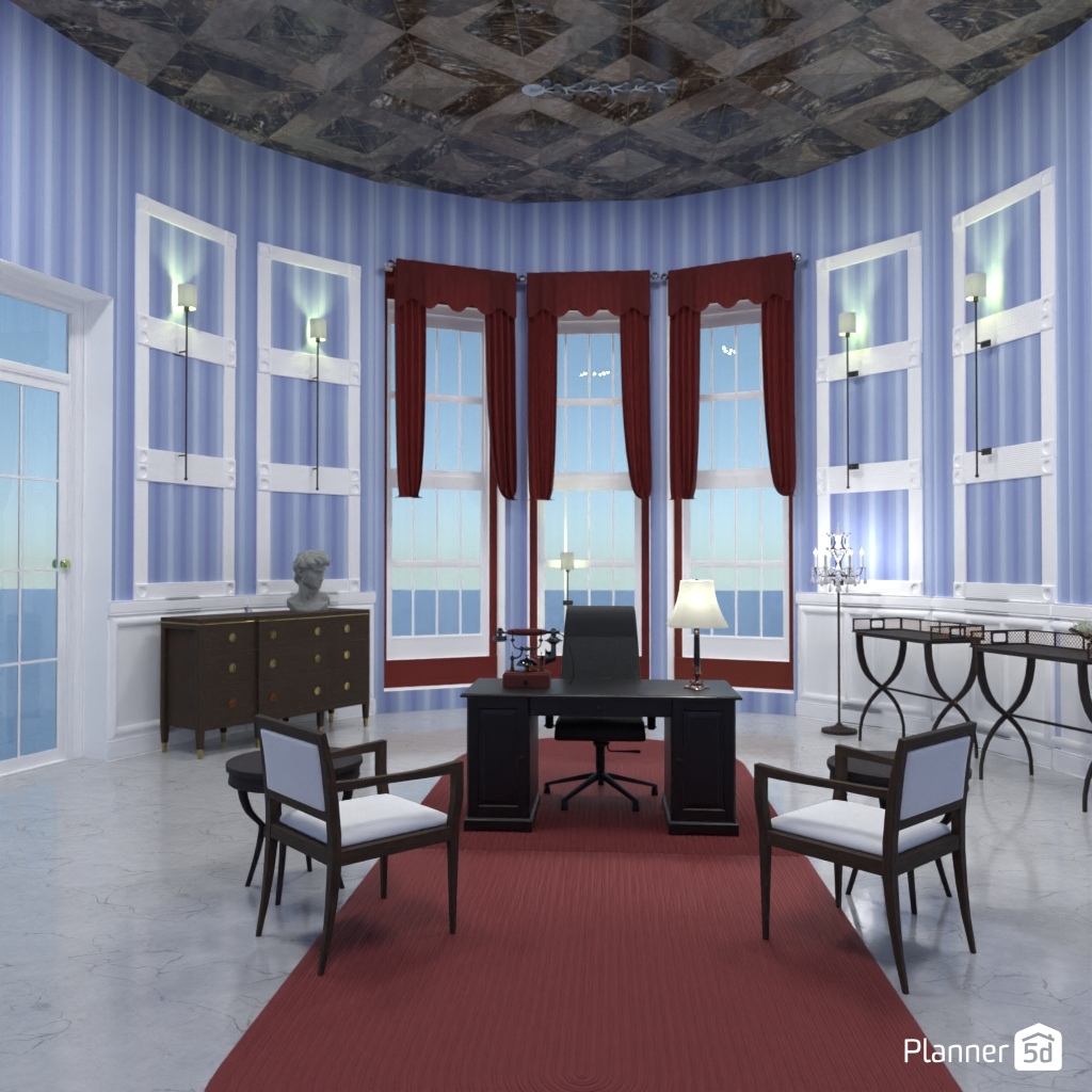 Oval room #22736506 Por Editors Choice