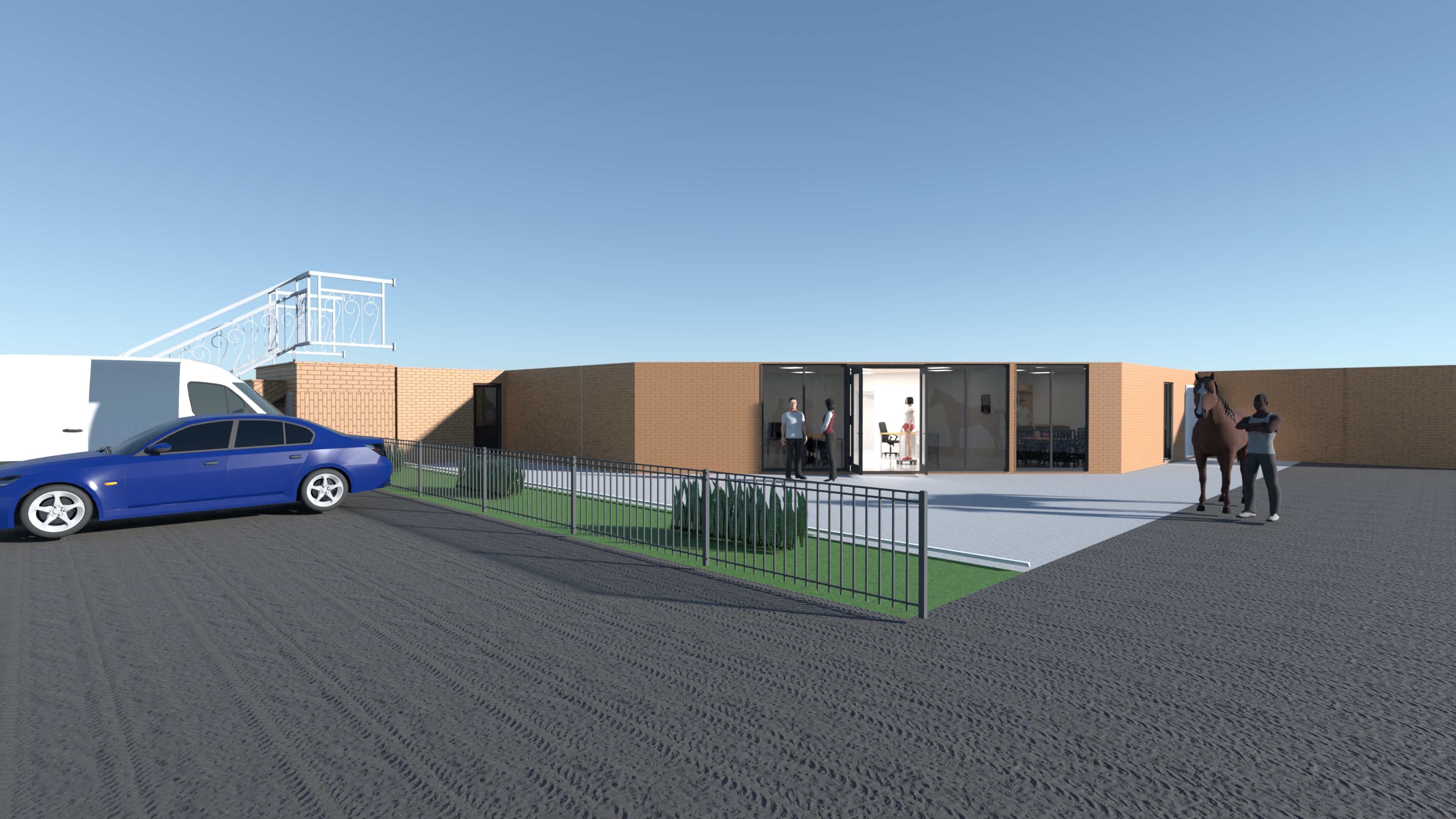 Doncaster Weighing Room #25033620 by Leo Nelson