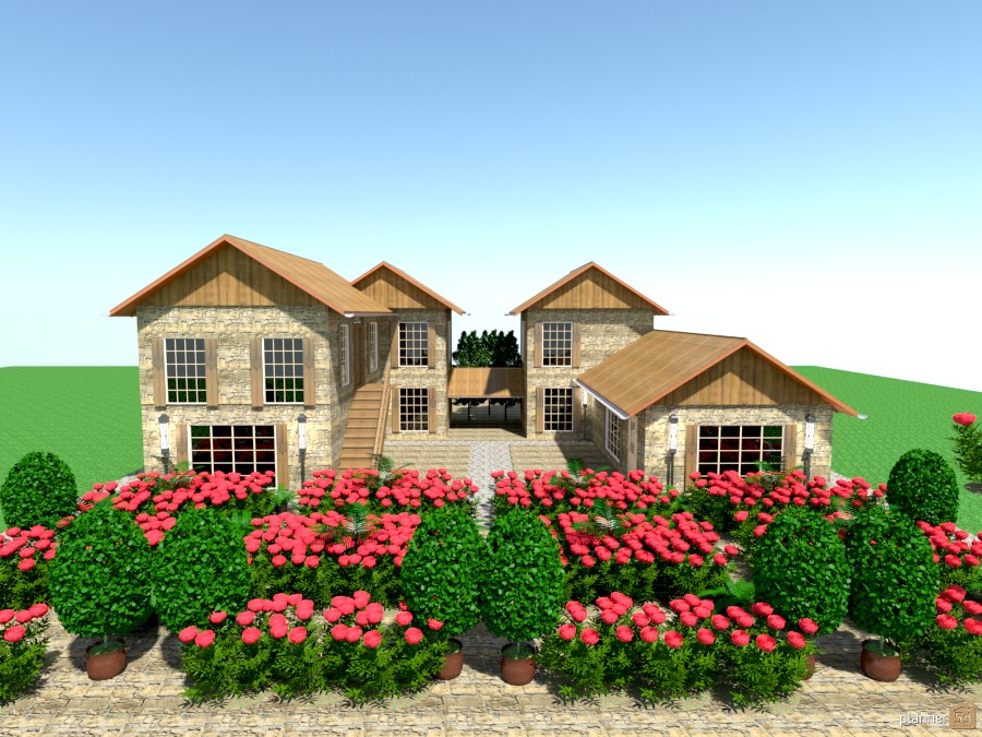 italian courtyard #938681 by Joy Suiter