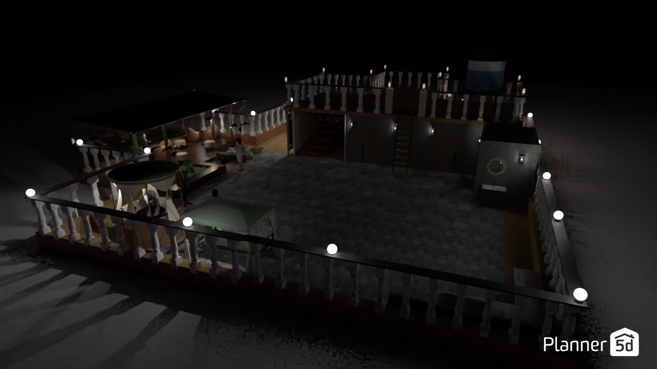 Terrace #26179240 by Jimmy Bagang