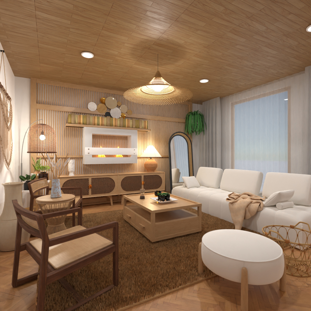 Japandi Living Room #3344324 by Editors Choice
