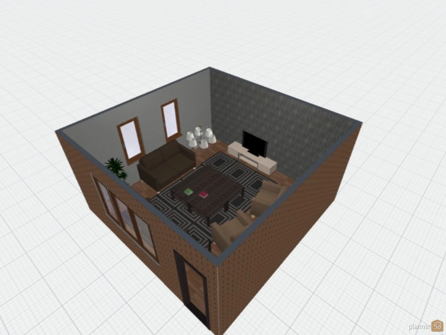 Sala de Estar #63096 by Emilly Stefani