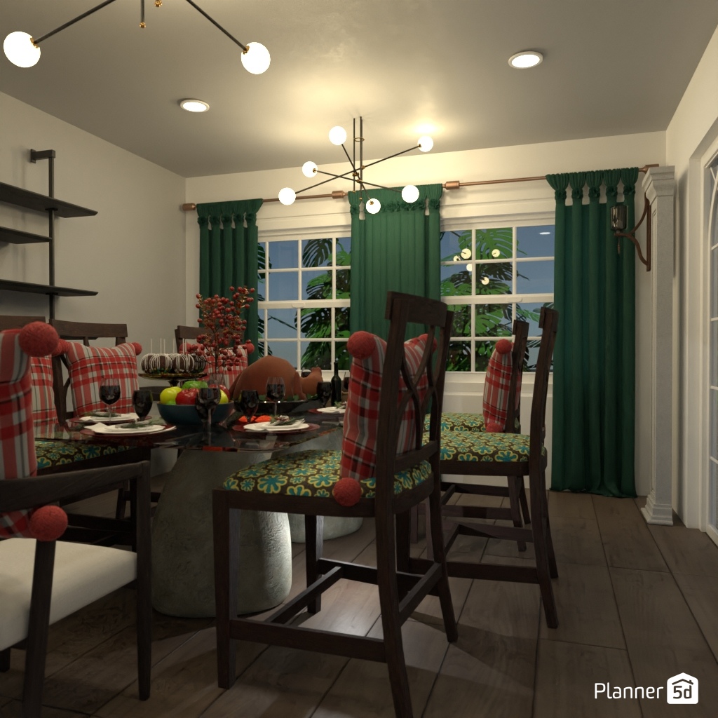 DB: Thanksgiving Day - room shell copy #23493082 by Editors Choice