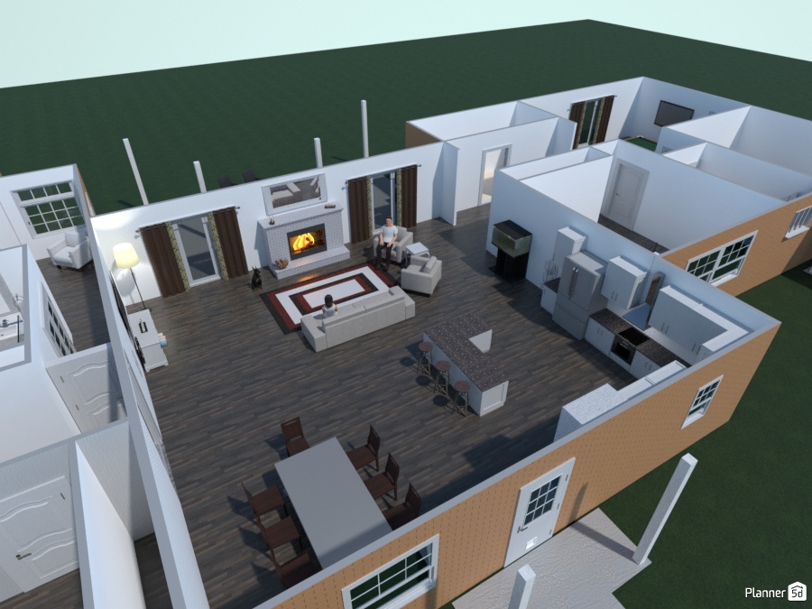 Front View Main Living/Kitchen #2676545 by Slayton Murray