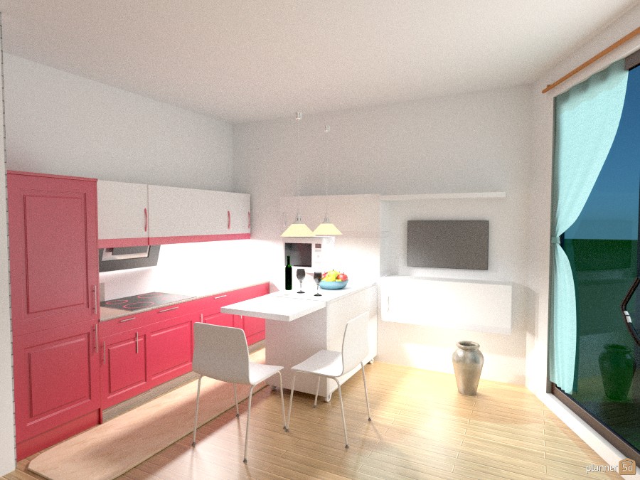 with kitchen island #993056 by Marie Matysová