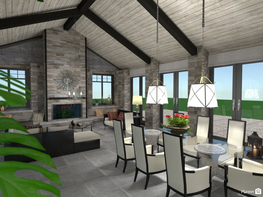 Renovation of a barn: view #1811398 by Moonface