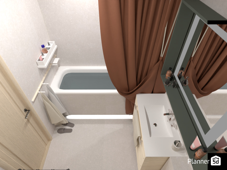 Дизайн ванной комнаты 7448162 by Татьяна Максимова image