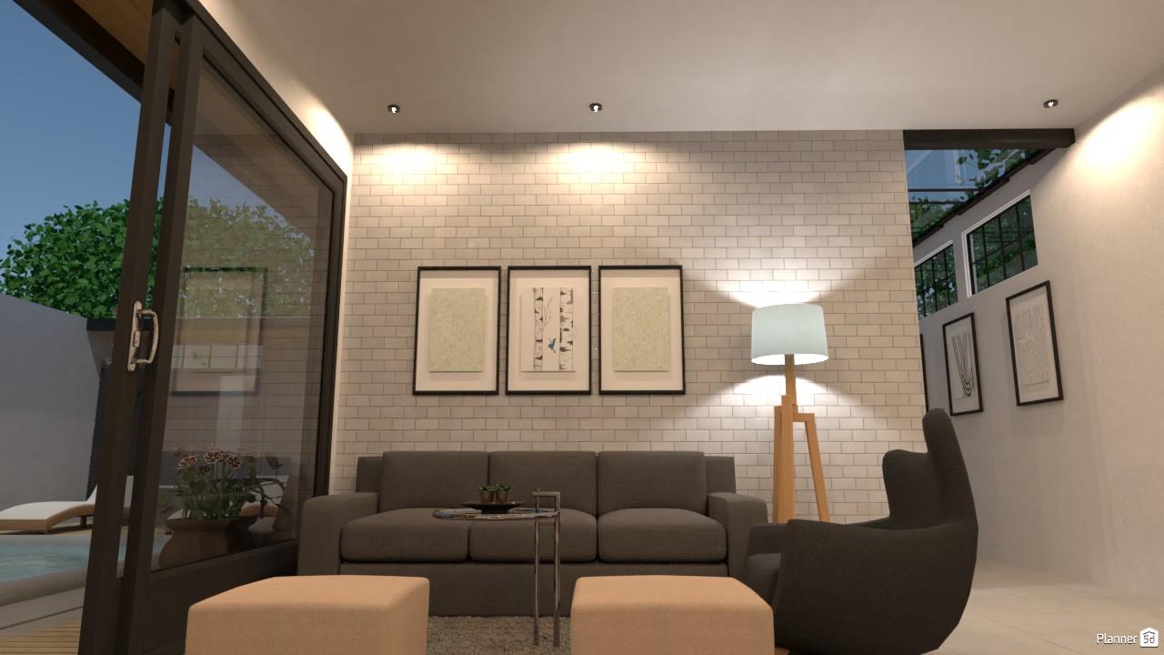 Simple Living Room #3305477 by Aderia Septiani