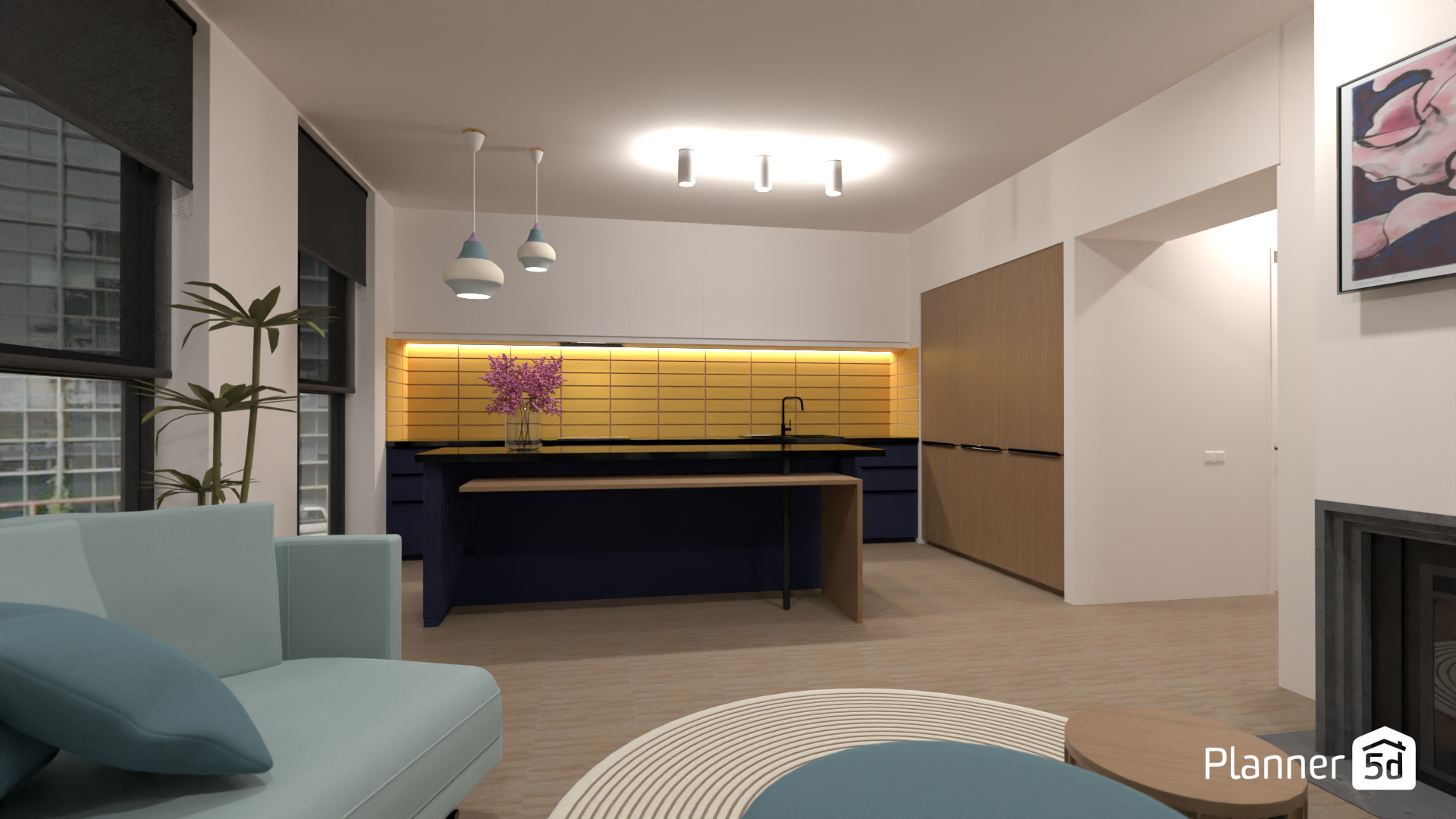 Kitchen island + dining table + desk #20642770 by Darina Doncheva