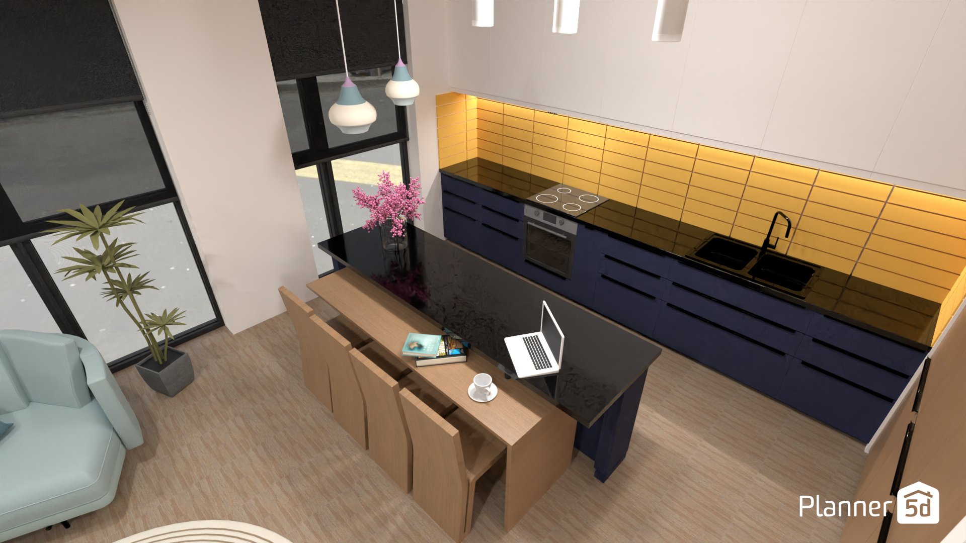 Kitchen island + dining table + desk #20642902 by Darina Doncheva