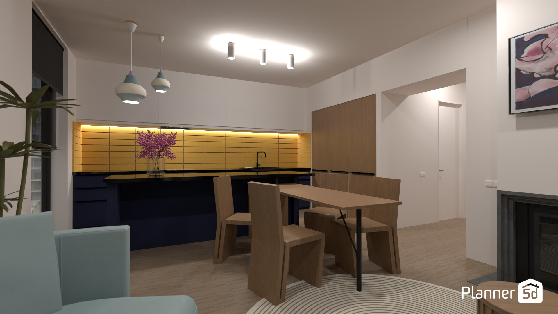 Kitchen island + dining table + desk #20642422 by Darina Doncheva