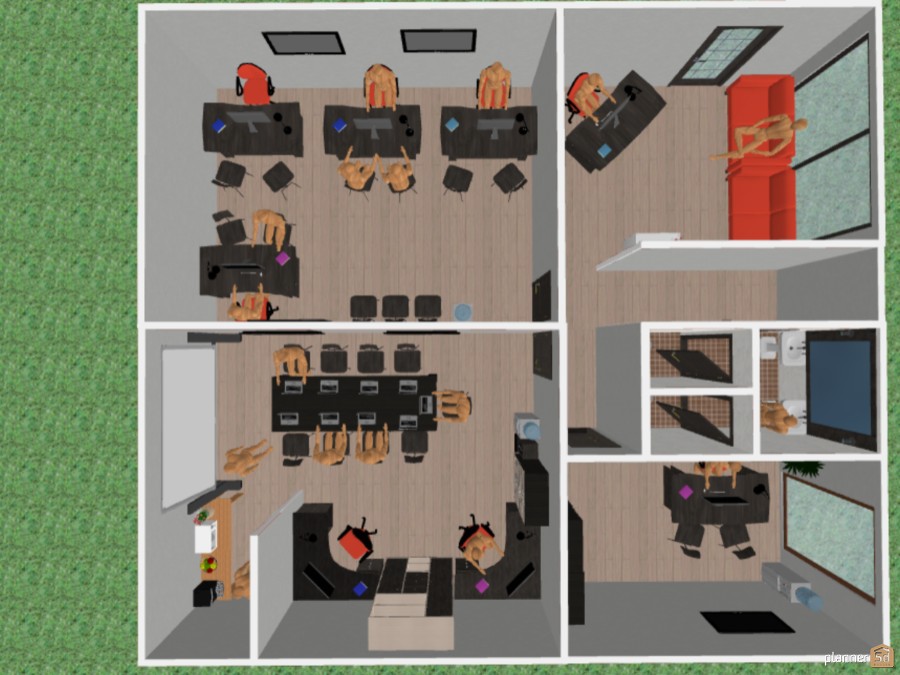 Office - Free Online Design | 3D Floor Plans by Planner 5D