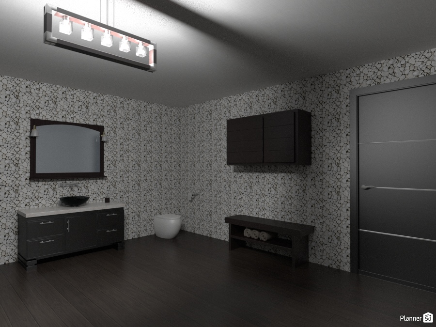 Ванная в стиле хай-тек #1588312 by Anya Vlasova