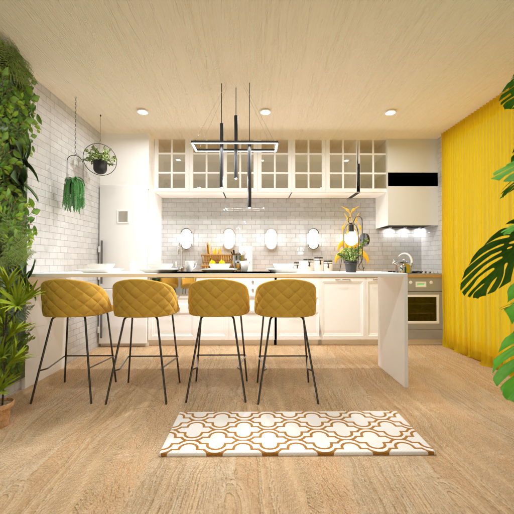 Sunny Kitchen #12553319 by Editors Choice