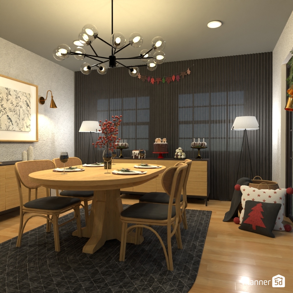 DB: Thanksgiving Day - room shell copy #23411719 by Editors Choice