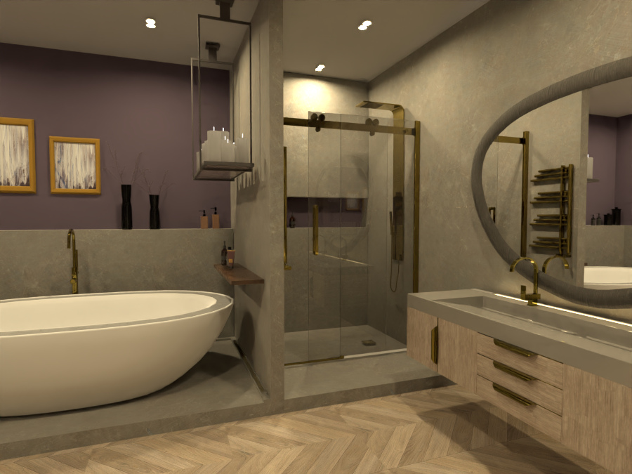 barcelona bathroom #10840708 by Michel