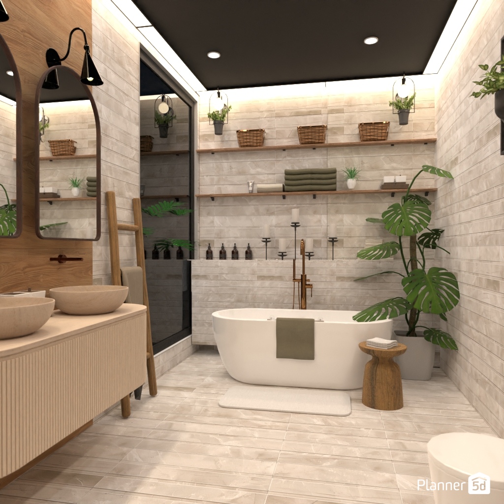 Natural bathroom #22085018 by Editors Choice