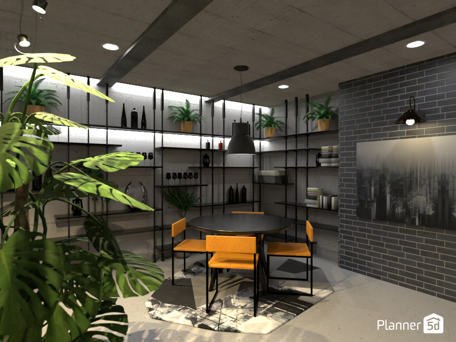Industrial Dining Room: #3 #12641911 by Freek
