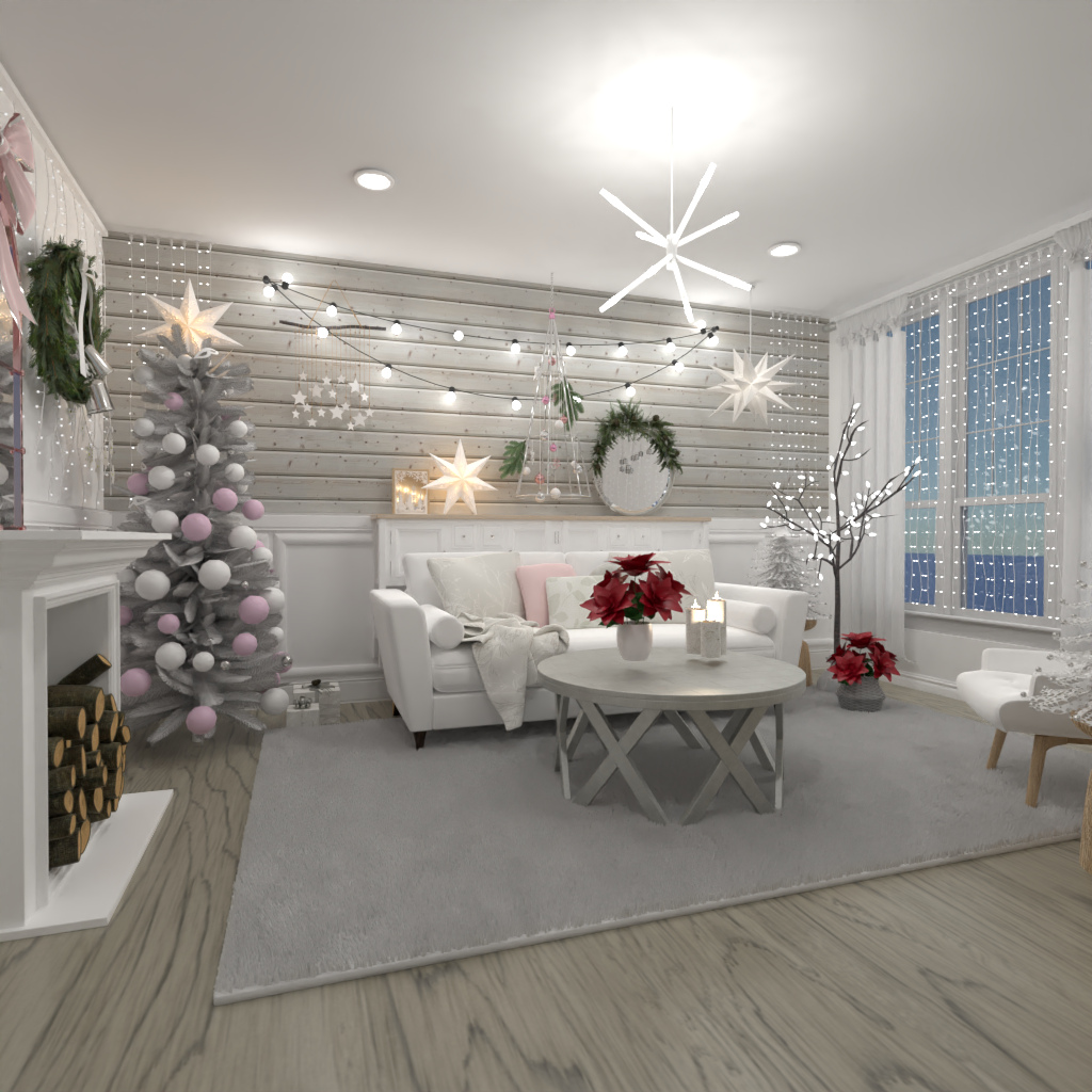 White snow living room #10619060 by Editors Choice