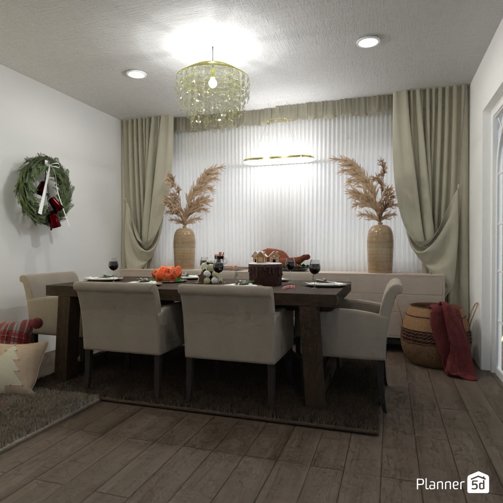 DB: Thanksgiving Day - room shell copy #23482966 by Editors Choice