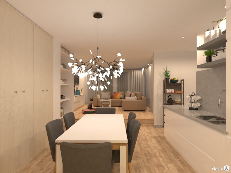 City Apartment with Big Terrace #3529845 by Lucija Marko