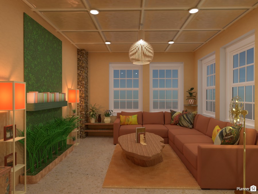 Летняя гостиная #4438890 by Olga