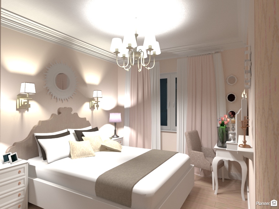 Спальня #1306015 by Elena Strenova