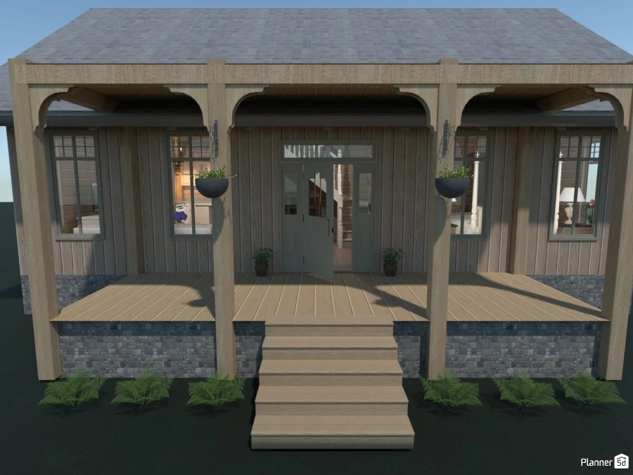 Shabby Chic Cabin #80832 by MagykMe