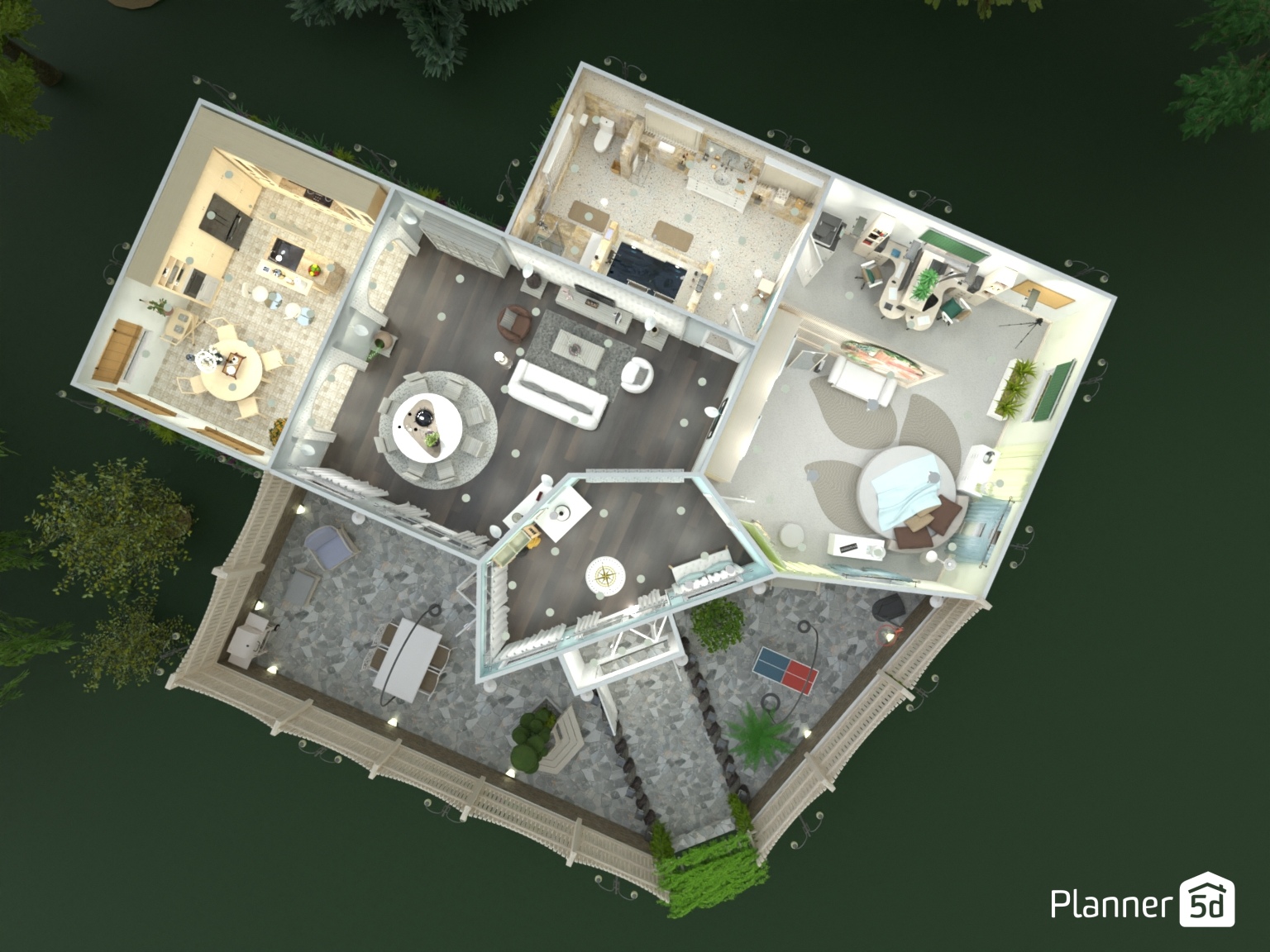casa en una planta #22033018 by Yolanda Infante Garrido