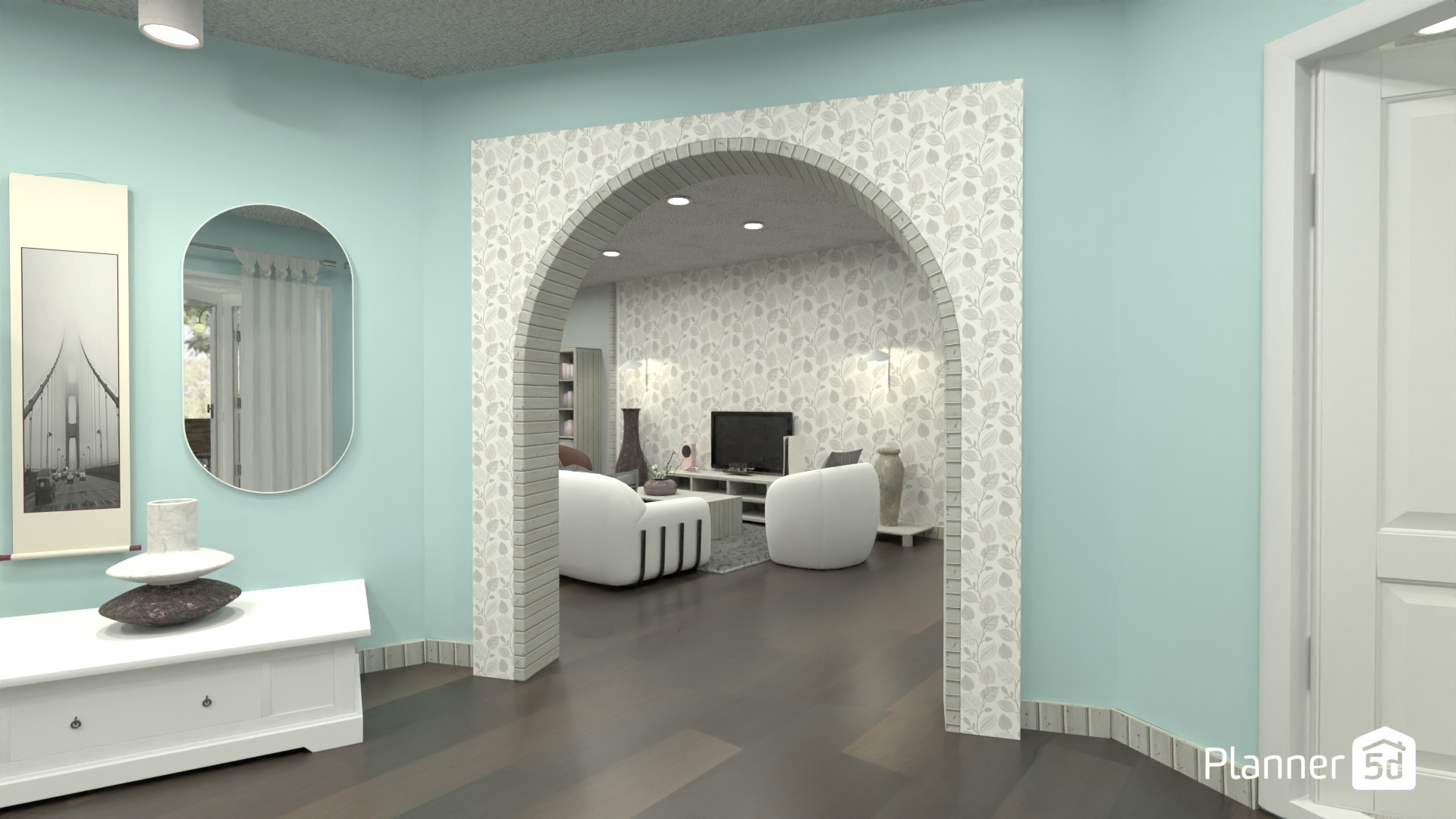 casa minimalista con acentos rústicos y modernos #22035226 by Yolanda Infante Garrido