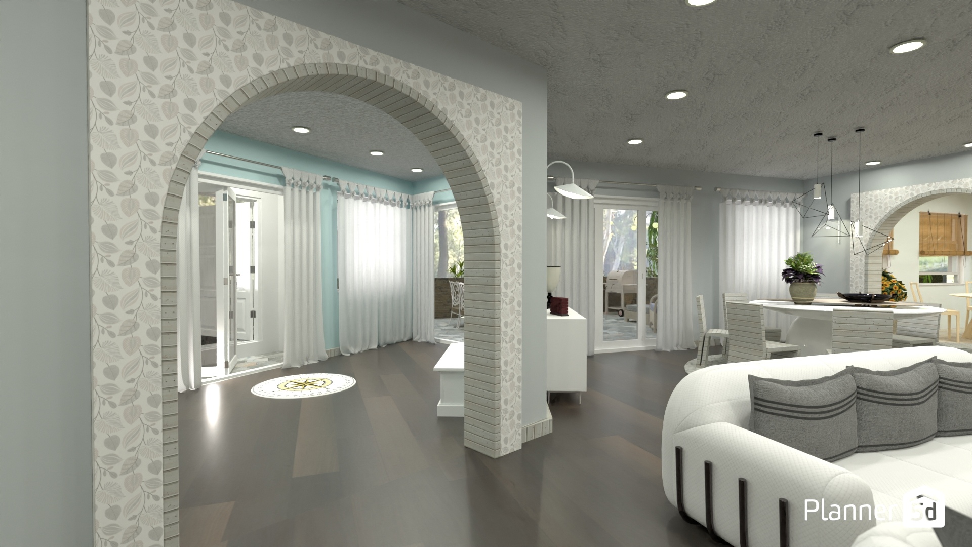 casa minimalista con acentos rústicos y modernos #22035238 by Yolanda Infante Garrido