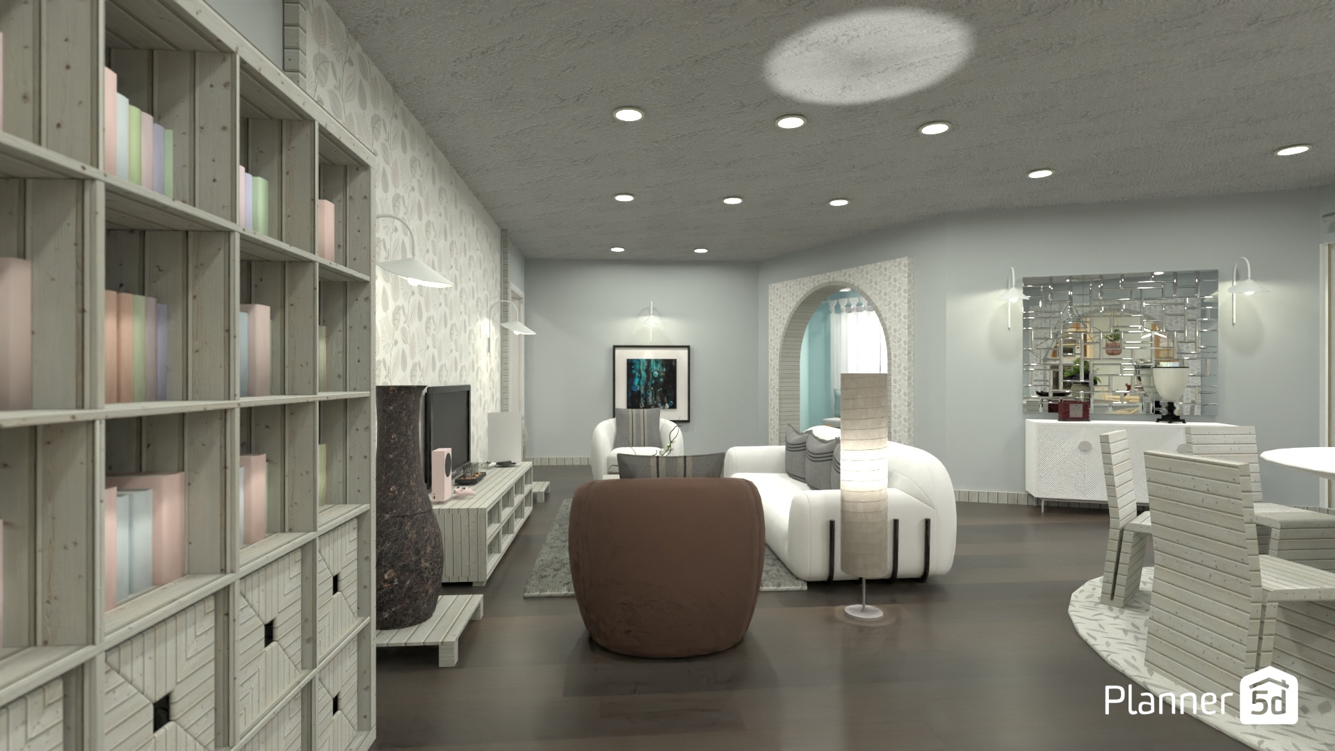 casa minimalista con acentos rústicos y modernos #22035362 by Yolanda Infante Garrido