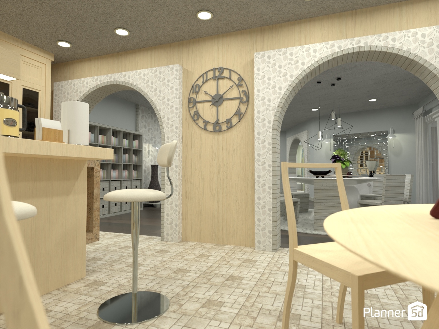 casa minimalista con acentos rústicos y modernos #22035526 by Yolanda Infante Garrido