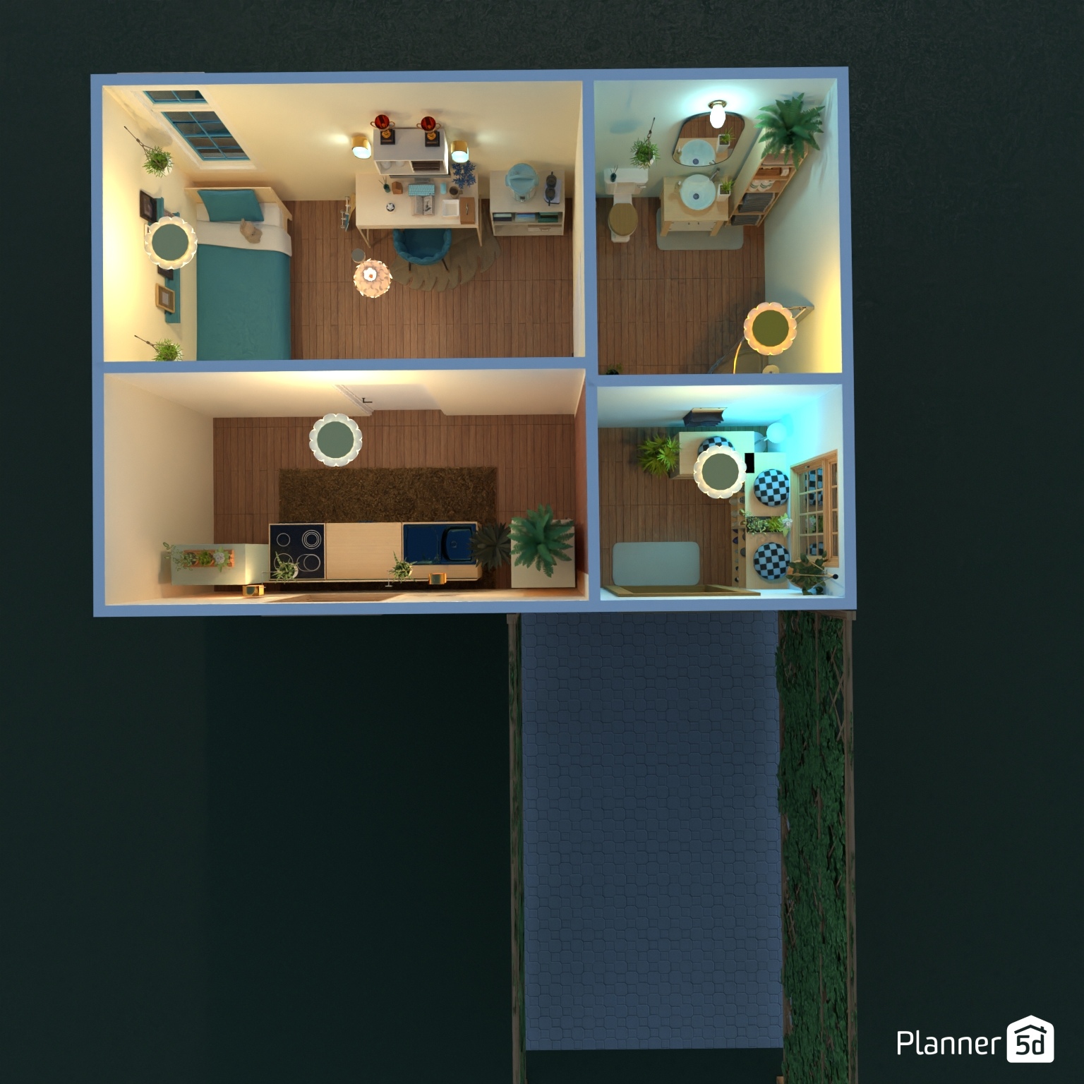 Small house/apartment. #35141510 by Tula
