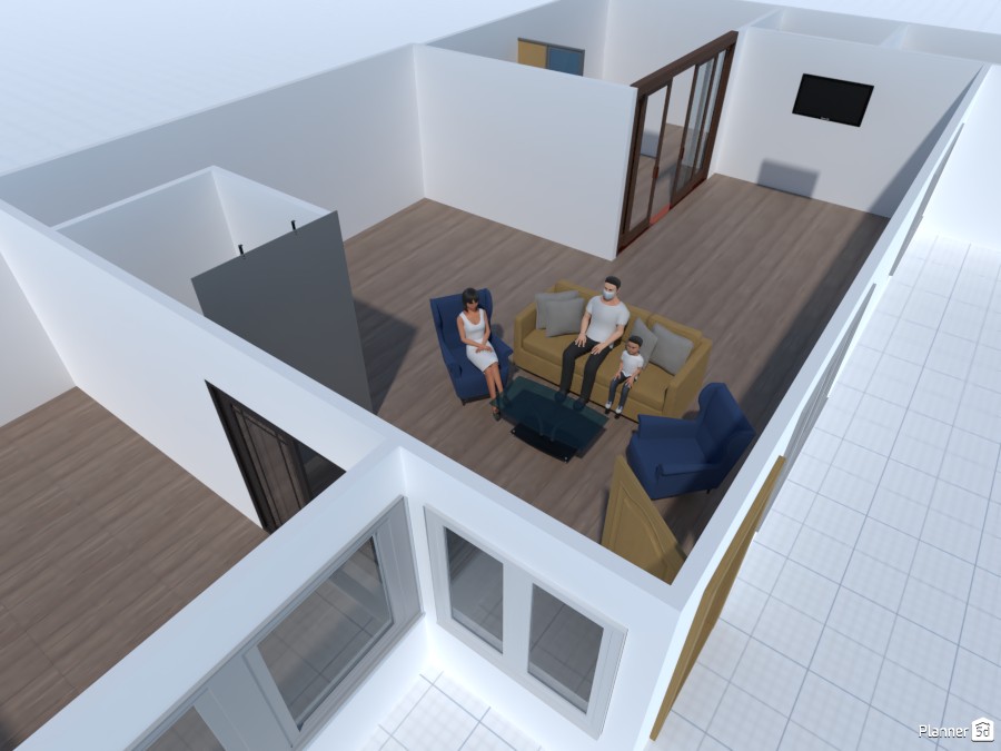 Living Room1 #3768378 by Sarah AlQaseemi