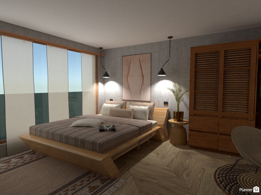 Shelter House: Bedroom #4193037 by Fede Lars