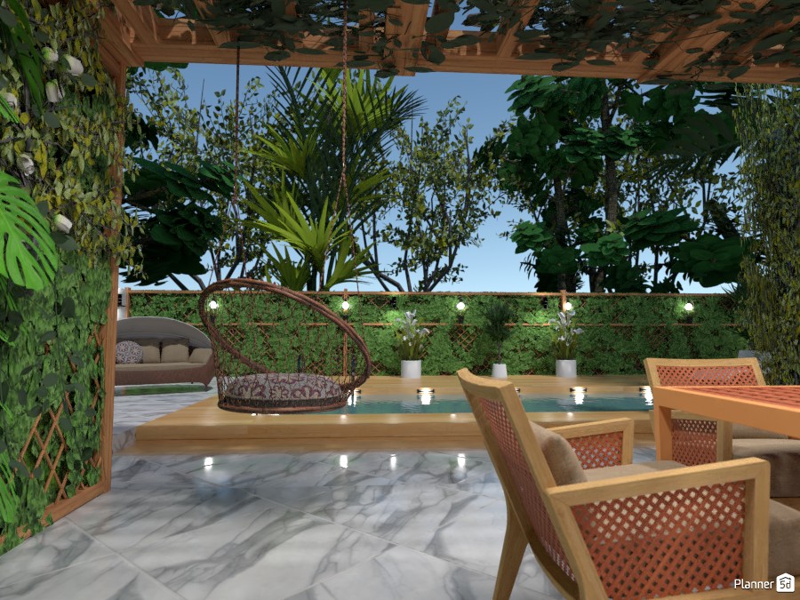 Shelter House: Pool & Relax #4206031 by Fede Lars