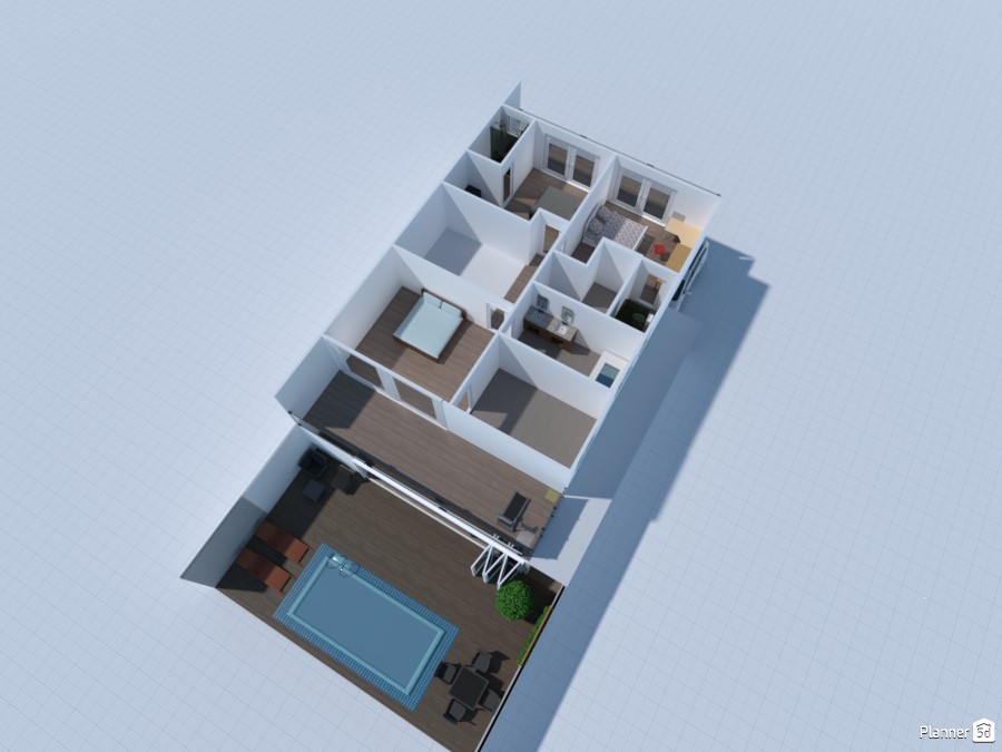 second floor pool #3549066 by Pedro Bulla