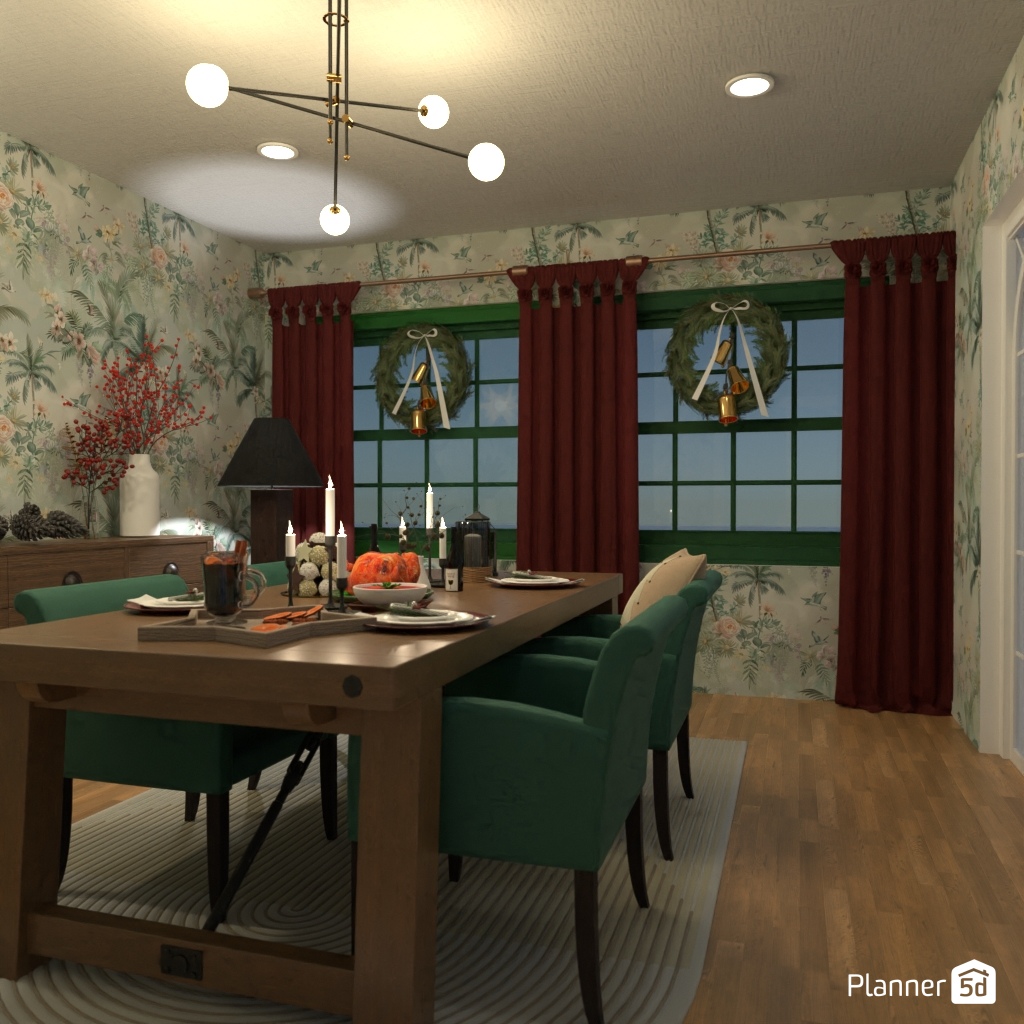 DB: Thanksgiving Day - room shell copy #23448871 by Editors Choice