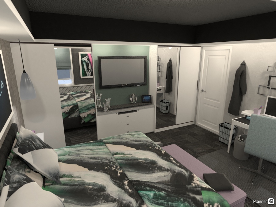 Bedroom #2457542 by Wilson