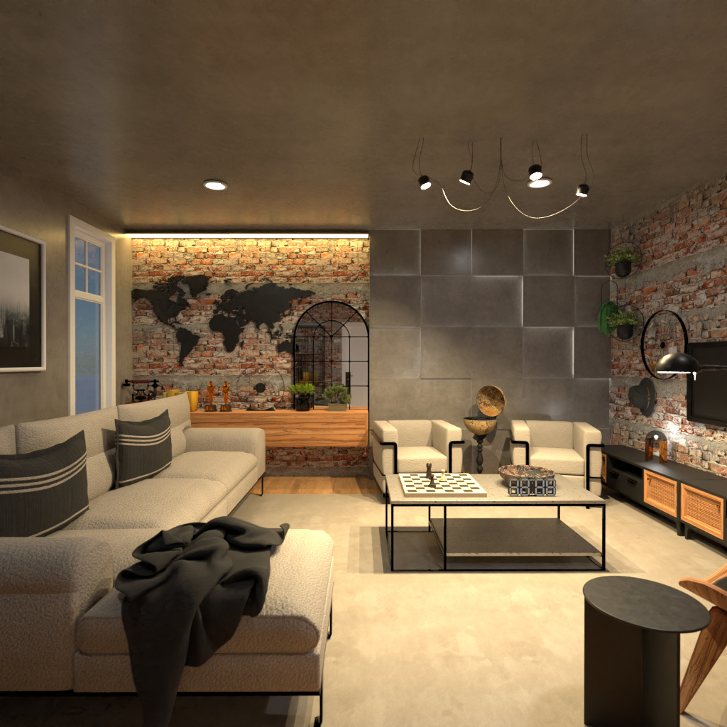 Men's Living Room #13555219 by Editors Choice