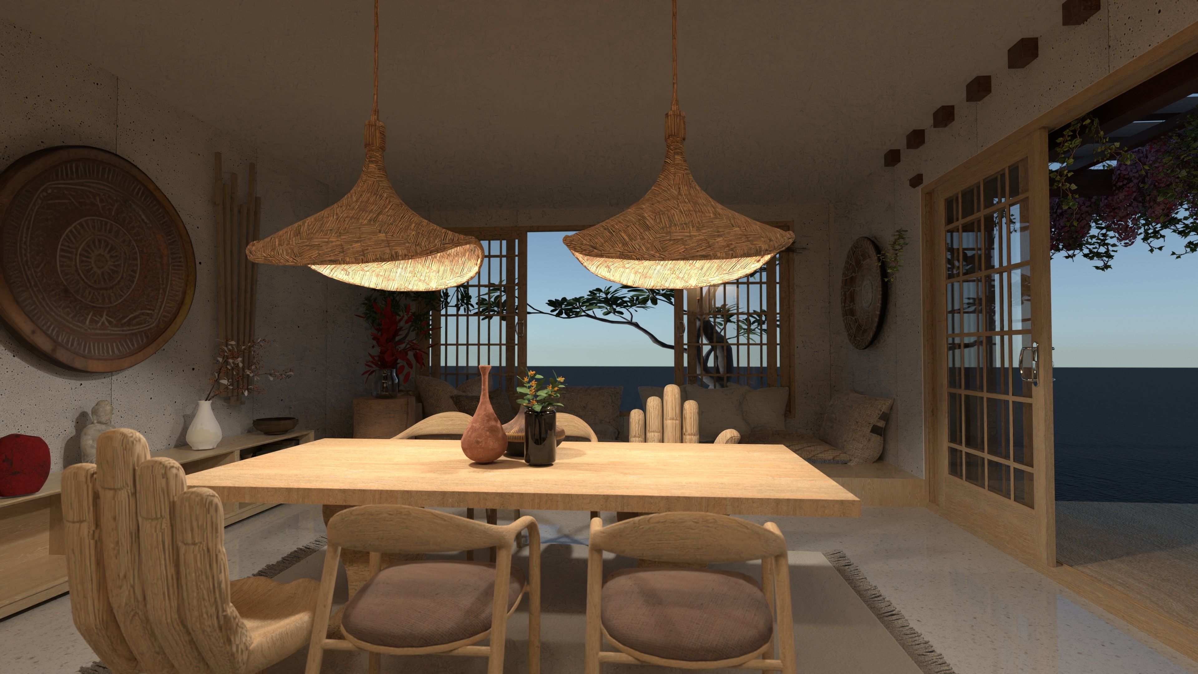 Japandi-Style: Living C #28191912 by Moonface