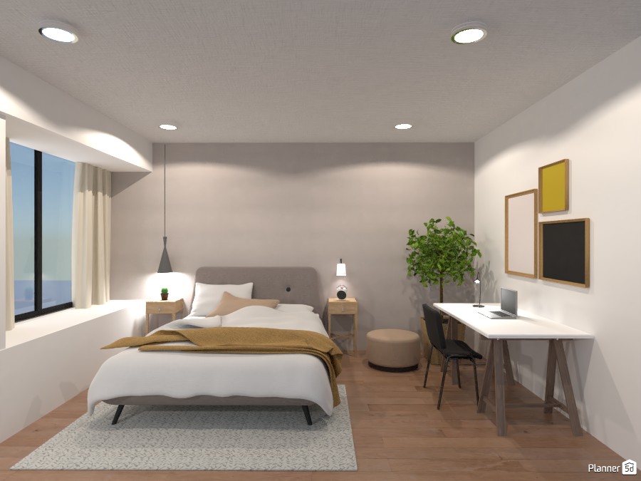 Contemporary minimal bedroom #4581717 by Marco Lam