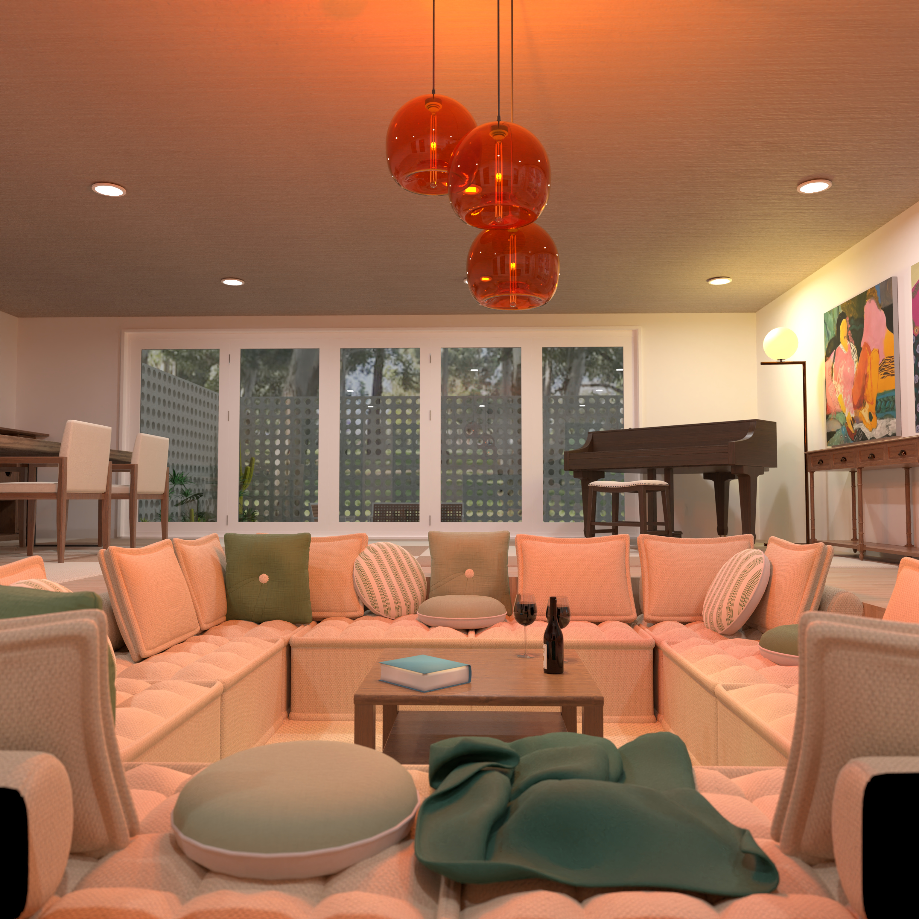 Conversation pit #16170811 by Dellen