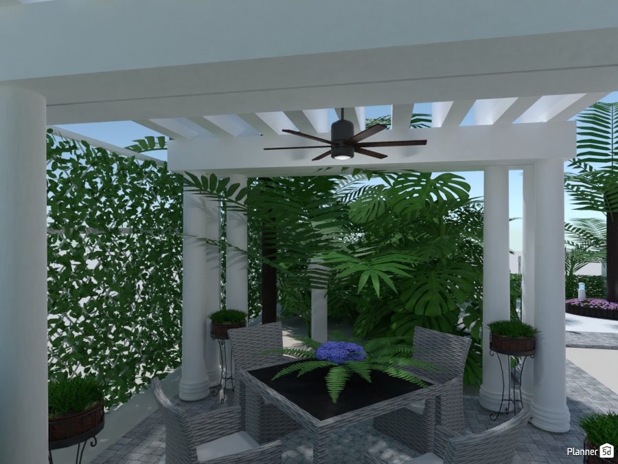 Dining Al Fresco #2468235 by Jim