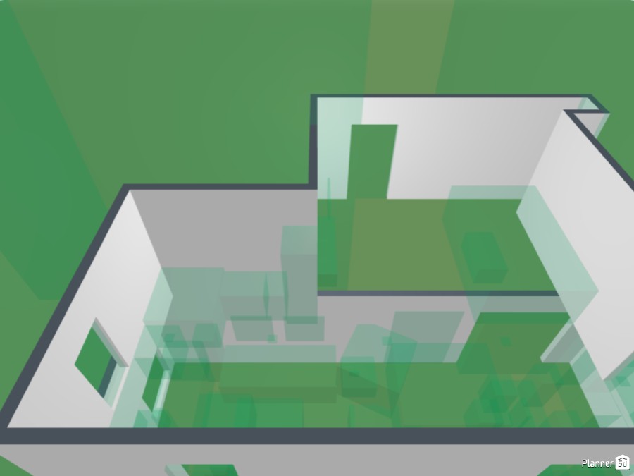 Kitchen and living #23449815 by User 159084731