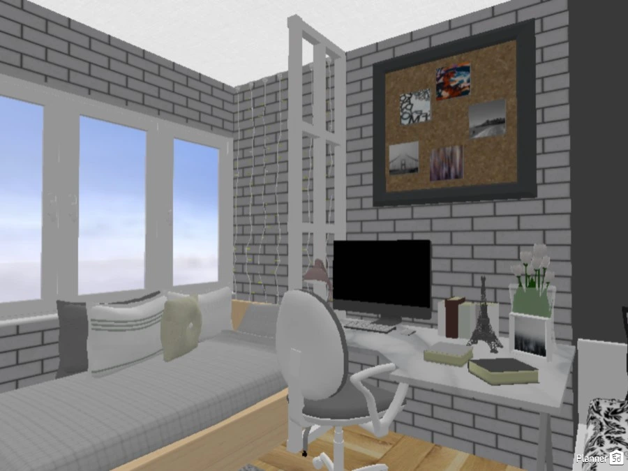 College Dorm Room #81787 by PaigeePops